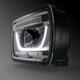 Reflektor dalekosiężny Hella Jumbo Full LED 12/24V podwieszany - zdjęcie 3