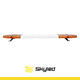 Belka ostrzegawcza SKYLED (1357 mm) z sekcją centralną, pomarańczowe światło LED 12/24V - zdjęcie 2