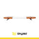 Belka ostrzegawcza SKYLED (1197 mm) z sekcją centralną, pomarańczowe światło LED 12/24V - zdjęcie 2