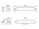Linear-6 Lampa LED z homologacją, 232mm, 2250 lumenów, obudowa czarna, LAZER - zdjęcie 6