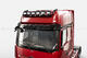Rama dachowa z wiązką i mocowaniami na 6 odbiorników z LED do MB Actros 2011- MP4 MP5 GIGASPACE -25; 25- (ProCab), czarna - zdjęcie 3