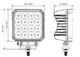 Lampa robocza SKYLED RED LINE kwadratowa 48W, 16 LED, 10-32V, 4320 Lm, IP67/69K (światło rozproszone) ADR - zdjęcie 11