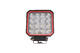 Lampa robocza SKYLED RED LINE kwadratowa 48W, 16 LED, 10-32V, 4320 Lm, IP67/69K (światło rozproszone) ADR - zdjęcie 4