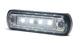 Lampa pozycyjna LED 12/24V obrysowa przednia (4 x biała dioda LED) W189 - zdjęcie 2