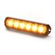 Lampa ostrzegawcza SKYLED 128x28 mm (stroboskop pomarańczowe światło 6 LED) R10 R65 SAE - zdjęcie 3