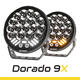 Reflektor dalekosiężny SKYLED Dorado 9X FI230 (130W, biała i pomarańczowa pozycja oraz światło ostrzegawcze) R10/R65/R148/R149 - zdjęcie 2