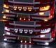 Dodatkowe białe zimne/pomarańczowe światło pozycyjne LED do reflektora SCANIA R/S 2016- - zdjęcie 2