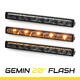SKYLED GEMINI 20” FLASH LED BAR (514 mm), biała/pomarańczowa pozycja +  światło ostrzegawcze - zdjęcie 2
