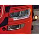 Wykończenie lamp przednich brewki Scania S&R 2016- z wycięciem na kierunkowskaz oraz światło pozycyjne - zdjęcie 3