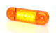 Światło pozycyjne pomarańczowe 12/24V obrysowa boczna (5 x LED) W97.2 - zdjęcie 2