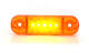 Światło pozycyjne pomarańczowe 12/24V obrysowa boczna (5 x LED) W97.2 - zdjęcie 3