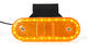 Lampa obrysowa LED z odblaskiem pomarańczowe światło 12/24V W47WW - zdjęcie 2