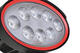 Lampa robocza SKYLED RED LINE owalna 24W, 8 LED, 9-32V, 2160 Lm, IP67/69K (światło rozproszone) ADR - zdjęcie 3