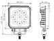 Lampa robocza SKYLED RED LINE kwadratowa 27W, 9 LED, 9-32V, 2430 Lm, IP67/69K (światło rozproszone) ADR - zdjęcie 11