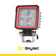 Lampa robocza SKYLED RED LINE kwadratowa 12W, 4 LED, 9-32V, 1080 Lm, IP67/69K (światło rozproszone) ADR - zdjęcie 2
