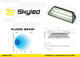 Lampa robocza sceniczna SKYLED SCENE SLH 10-30V, 52W, 5200 Lm (światło rozproszone) R10 - zdjęcie 4