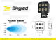 Lampa robocza SKYLED ATER STD Q60F 10-30V, 60W, 6600 Lm (światło rozproszone) R10 - zdjęcie 4