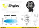 Lampa robocza SKYLED ATER STD C24F 10-30V, 24W, 2556 Lm (światło rozproszone) R10 - zdjęcie 4