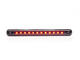 Światło pozycyjne czerwone (przydymiane) (238 mm) 12/24V obrysowa tylna (12 x LED) W276 BLACK - zdjęcie 3