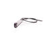 Światło pozycyjne czerwone (przydymiane) (238 mm) 12/24V obrysowa tylna (12 x LED) W276 BLACK - zdjęcie 5