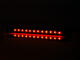 Światło pozycyjne czerwone (przydymiane) (238 mm) 12/24V obrysowa tylna (12 x LED) W276 BLACK - zdjęcie 10