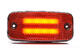 Lampa obrysowa LED z odblaskiem czerwone światło 12/24V W158 - zdjęcie 2