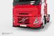Rama pod zderzak, 3cz. K-LINER VOLVO FH 24- ze spojlerem  - czarna - zdjęcie 2