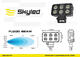 Lampa robocza SKYLED ATER STD R60F 10-30V, 60W, 6600 Lm (światło rozproszone) R10 - zdjęcie 11