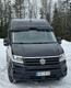 Osłona przeciwsłoneczna VW Crafter 2017-; MAN TGE 2017-, z wycięciami na czujniki, z zestawem montażowym - zdjęcie 2