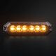 Lampa ostrzegawcza DARK KNIGHT STROBE LIGHT DUO Strands (stroboskop pomarańczowe światło LED), R10, R65, IP67/69K, 6 diod LED - zdjęcie 2