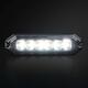 Lampa ostrzegawcza DARK KNIGHT STROBE LIGHT DUO Strands (stroboskop pomarańczowe światło LED), R10, R65, IP67/69K, 6 diod LED - zdjęcie 3