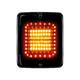 Lampa tylna prostokątna DARK KNIGHT IZE LED - światło pozycyjne/stop/kierunkowskaz - zdjęcie 3