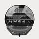 Reflektor dalekosiężny OZZ XR2 P7 BLACK 10-32V, 7200 lm, biała/pomarańczowa pozycja - zdjęcie 5