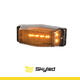 Double Burner SKYLED 24V (pomarańczowe światło/przydymiany klosz) 8 LED - zdjęcie 2