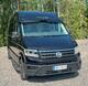Osłona przeciwsłoneczna VW Crafter 2017-; MAN TGE 2017-, z 5 białymi obrysami Strands Dark Knight oraz ledbarem Strands Nuuk D-Line 20