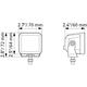 Lampa robocza Hella ValueFit Black Magic 12/24V 2,7