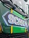 Podświetlany napis SCANIA (stal nierdzewna) / romb (czarny) - białe zimne światło LED 24V - zdjęcie 6