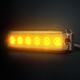 Lampa ostrzegawcza Strands (stroboskop pomarańczowe światło LED) 6 LED 24V - zdjęcie 8