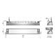 Lampa robocza sceniczna/manewrowa WESEM CRP1D 2200 lm 12/24V 15W (światło rozproszone) czarna obudowa/mleczne szkło - zdjęcie 4