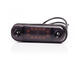 Światło pozycyjne czerwone (przydymiane) 12/24V obrysowa tylna (12 x LED) W275.2 BLACK - zdjęcie 5