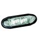 Światło obrysowe białe LED (białe szkło, 79x23mm, z przewodem 0.5m) - zdjęcie 2