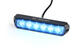 Lampa ostrzegawcza SKYLED 128x28 mm (stroboskop niebieskie światło 6 LED) - zdjęcie 3