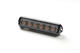 Lampa ostrzegawcza SKYLED 128x28 mm (stroboskop pomarańczowe światło 6 LED) R10 R65 SAE - zdjęcie 4