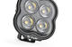 Lampa robocza SKYLED Clover Black 20F kwadratowa 9-36V, 20W, 2600 Lm (światło rozproszone) - zdjęcie 6