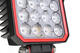 Lampa robocza ze światłem ostrzegawczym (R65) SKYLED RED LINE kwadratowa 36W,10-32V, 3420 Lm, IP67 (światło rozproszone) ADR - zdjęcie 4