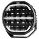 Reflektor dalekosięzny FLEXTRA OZZ FULL LED 10-32V, 15000 lm, biała/pomarańczowa pozycja, czarna obudowa, nr kat. 1358161722 - zdjęcie 2