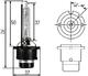 Palnik Xenon D2S, nr kat. 8GS 007 949-101 - zdjęcie 2