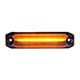 Światło pozycyjne pomarańczowe (100 mm) 12/24V OptoLine M obrysowe boczne (przydymiane szkło), nr kat. 1336008322 - zdjęcie 2