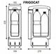 Lodówka 7L Indel B FRIGOCAT (przenośna, termoelektryczna, 24V), nr kat. 18TB007NT2 - zdjęcie 4