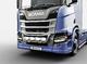 Rama dolna w zderzak z wiązką i wspornikami dla 4-ech odbiorników ze zintegrowanymi światłami stroboskopowymi do Scania NG 2016 - - zdjęcie 2